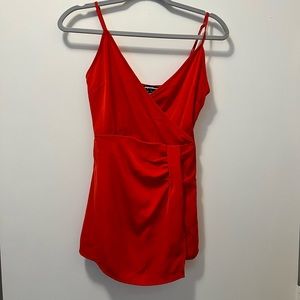 Superdown red romper